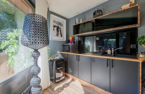Demi-Quartier Apartment | Chalet studio Megève enface des remontées mécaniques et parking gratuit