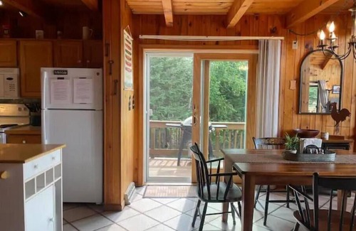 Rangeley Ski Chalet | Chalet style home with incredible views