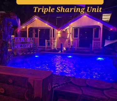 Tioman Island House | Chalet Tamu Pool View