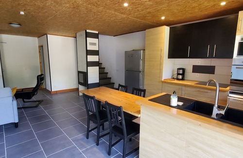 Embrun Ski Chalet | Chalet Vacance EMBRUN, 115 m2, new, type 3. Near CV and lake. Double garage.