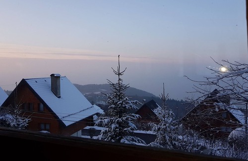 Thollon-les-Memises Ski Chalet | Chalet with fabulous view of Lake Geneva close to Piste and Telecabin