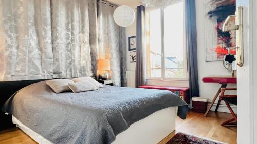 Les Gondoles House | Chambre calme vue jardin