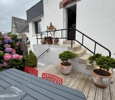 Douarnenez Bed & Breakfast | Chambre cosy aux Sables Blancs