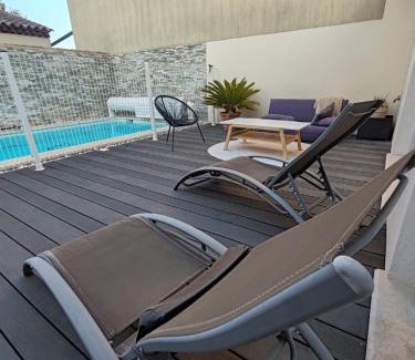Salon-de-Provence Bed & Breakfast | Chambre d'hôtes privée et indépendante avec piscine