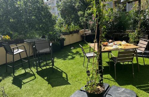 Gambetta Bed & Breakfast | Chambre Vue Jardin Alsace Lorraine Victor Hugo