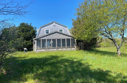 Edgartown Cottage | Chappaquiddick cottage with ocean view and beach access to Cape Poge Bay.