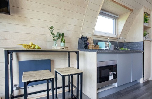 Wells Cabin | Chapterhouse, Cathedral View - a chalet that sleeps 2 guests in 1 bedroom