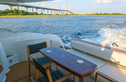 Charleston Boat Rental | Charleston’s best private luxury accommodation: welcome aboard Lady Sadie.