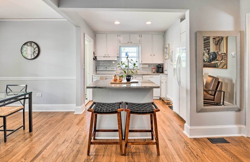 Wesley Heights House | Charlotte Home w/ Patio & Fire Pit: 2 Mi to Dtwn!