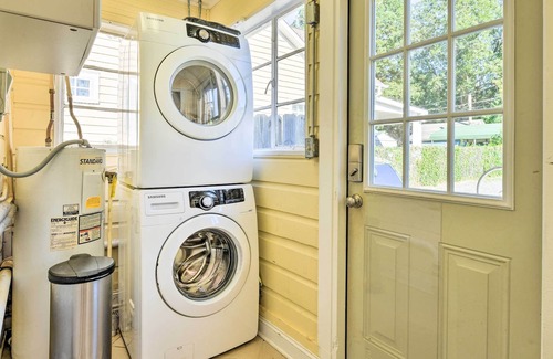 Wesley Heights House | Charlotte Home w/ Patio & Fire Pit: 2 Mi to Dtwn!