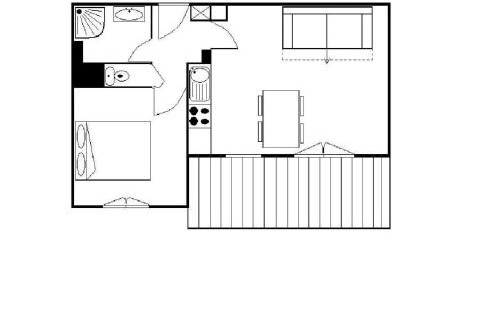 Saint-Martin-de-Belleville Apartment | Charmant appart 2 pièces au pied des pistes avec balcon, parking et casier à skis - FR-1-344-882
