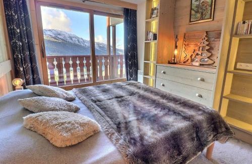 Les Allues Apartment | Charmant 2 pièces cabine skis aux pieds avec parking et sèche-chaussures - FR-1-182-245