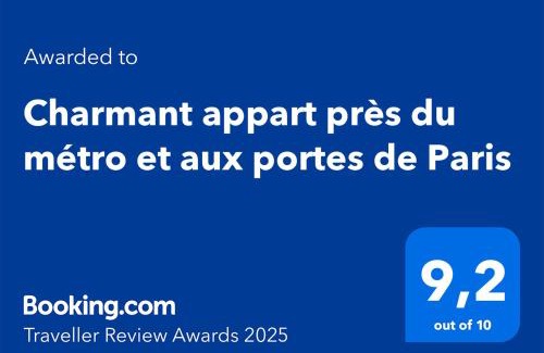 Saint-Ouen Apartment | Charmant appart près du métro et aux portes de Paris