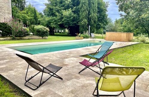 Pranzac House | Charmant gîte avec piscine chauffée et Wi-Fi en pleine nature - FR-1-653-283