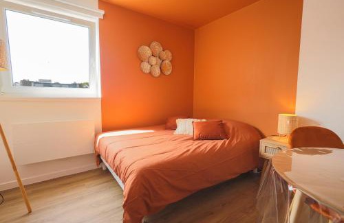 Saint-Brieuc Apartment | Charmant Studio bohème en centre ville