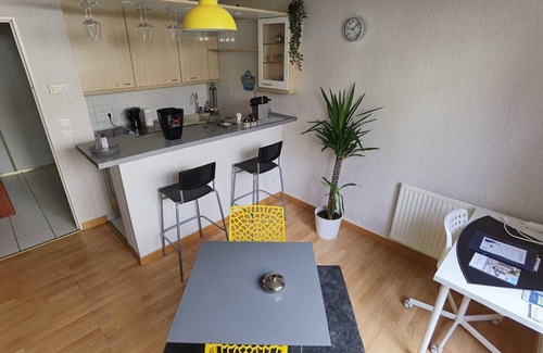 Reims City Centre Apartment | Charmant Studio Terrasse Proche Hypercentre