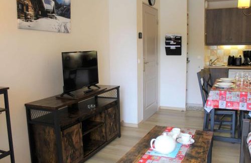 Les Claux Apartment | Charmant T2 avec piscine, parking privé et accès direct aux pistes à Vars Les Claux - FR-1-330B-176