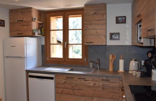 Pralognan-la-Vanoise Ski Chalet | Charmante grange rénovée, 4 pers, proche Pralognan, balcon, poêle à bois, randonnées et navette ski - FR-1-464-230