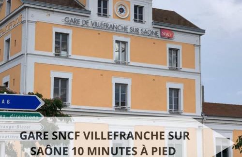 Villefranche-sur-Saone Apartment | Charme et Tranquillité - Duplex Vintage avec Confort Moderne