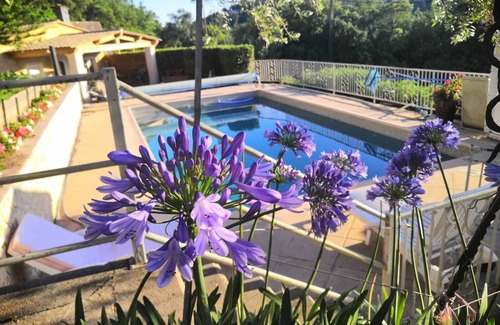 Les Adrets-de-l'Esterel Ski Chalet | CHARMING CHALET WITH ANY COMFORT WITH POOL AND PRIVATE TERRACE