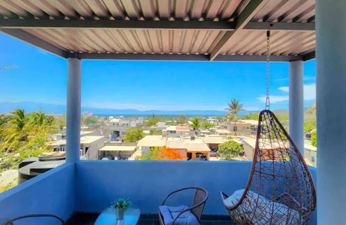 La Cruz de Huanacaxtle Apartment | Charming 1-bedroom Apartment in with Small Gated Garage-5 min drive to the Beach