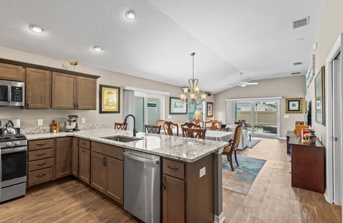 Wildwood Villa | Charming 2 Bed, 2 Bath Courtyard Village in Fenney with Golf Cart Included