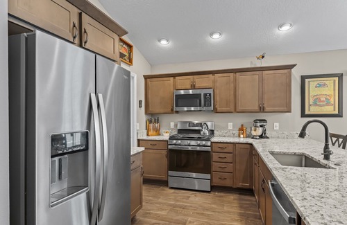 Wildwood Villa | Charming 2 Bed, 2 Bath Courtyard Village in Fenney with Golf Cart Included