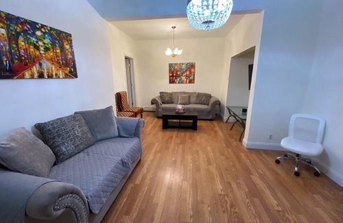 North Ironbound Apartment | Charming 2-bedroom apartment with WiFi, AC in the Ironbound Section of Newark