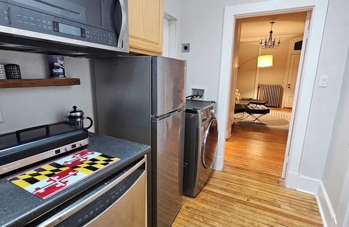 Downtown House | Charming 2-bedroom Baker Park townhome with WiFi, parking and patio in downtown