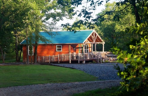 Pine Ridge Cabin | Charming 2-bedroom cabin with loft, Starlink internet, near 4x4 trails & river