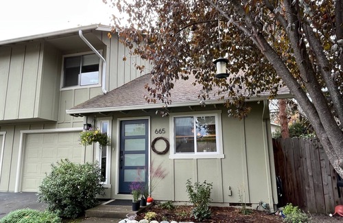 Ashland House | Charming 2-bedroom townhome in serene Ashland with hot tub and fireplace