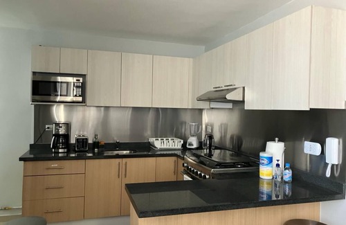 Puebla Apartment | Charming 2BR/2BA Gem near Plaza Cristal w/Netflix