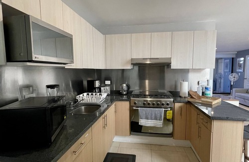 Puebla Apartment | Charming 2BR/2BA Gem near Plaza Cristal w/Netflix