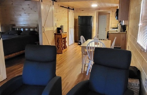 Greentown Cabin | Charming 3-bedroom cabin with WiFi, AC in Promised Land State Park