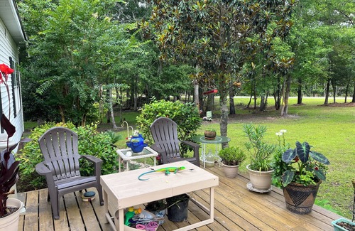 Holly Ridge House | Charming 3-bedroom house in welcoming Holly Ridge with WiFi, AC. Pet friendly