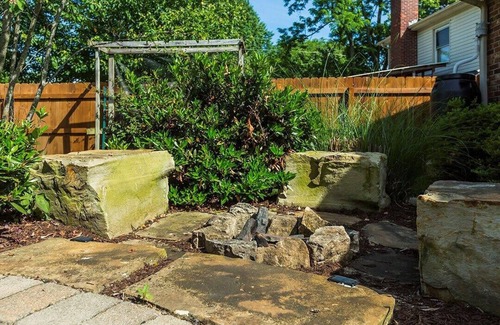 Lexington House | Charming 3-bedroom house with premier back yard space and koi pond