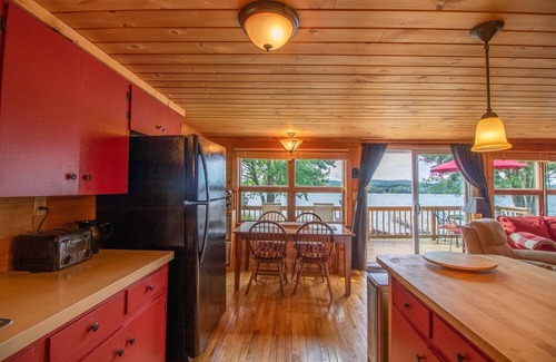 Derby House | Charming 3 bedroom home directly on Lake Salem VT -great views!