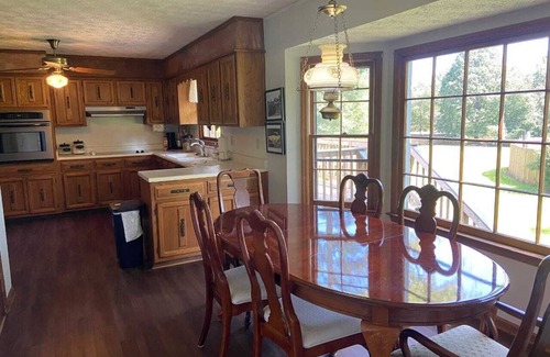 Fayetteville House | Charming 3-Bedroom Home with Serene Nature Views
