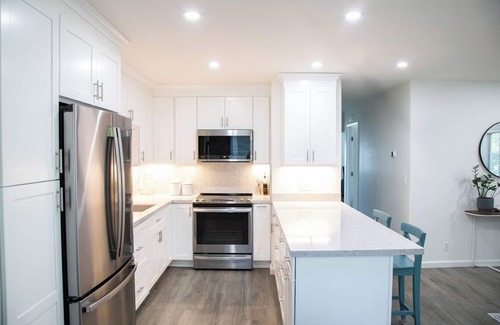 Soquel Condo | Charming 3BR Condo 31+ Day Stay, Steps to New Brighton State Beach, Capitola