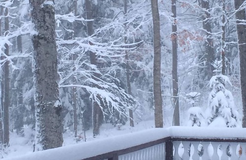 Montgomery Center Ski Chalet | Charming 4-bedroom chalet 5 min to Jay Peak with WiFi