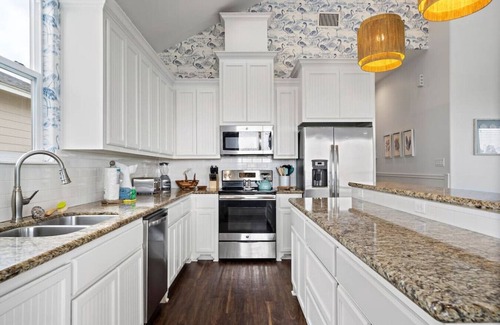 Surfside Beach House | Charming Beach Home Near Beach & Pier with Deck