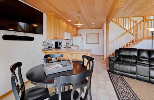 Camano Island House | Charming beachfront home with ocean and mtn. views, firepit, private gas grill!