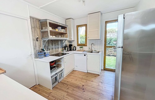 Jullouville House | Charming Beachside Holiday Home with Garden, Wi-Fi, Near Sailing School