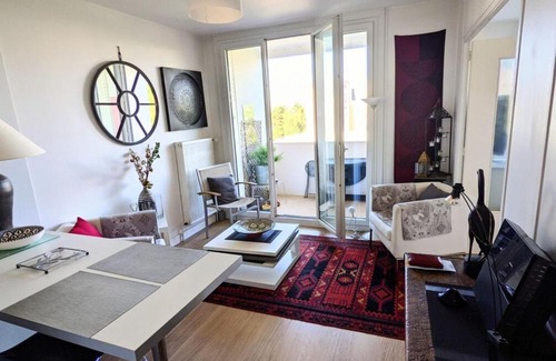 Annecy-le-Vieux Apartment | Charming bright T2 balcony parking telework