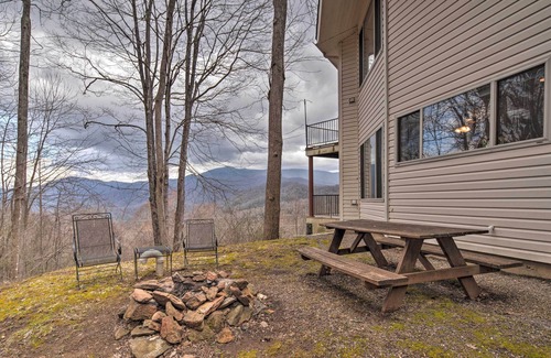 Burnsville Apartment | Charming Burnsville Apt w/Mountain Views & Deck!