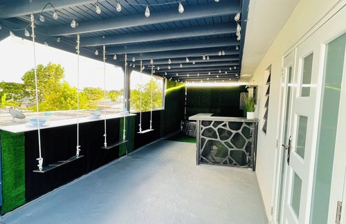 Sabana Abajo House | Charming Carolina blue House 2 Puerto Rico
