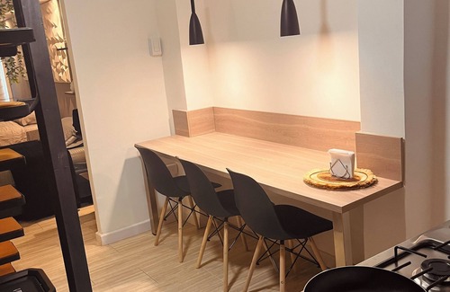 Riomar Apartment | Charming deluxe studio with WiFi, AC, Kitchen, and Workstation in Barranquilla