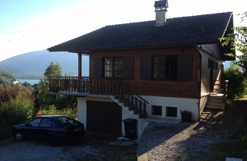 Menthon-Saint-Bernard Ski Chalet | Charming chalet with magnificent views of the castle, mountains and Lake Annecy.