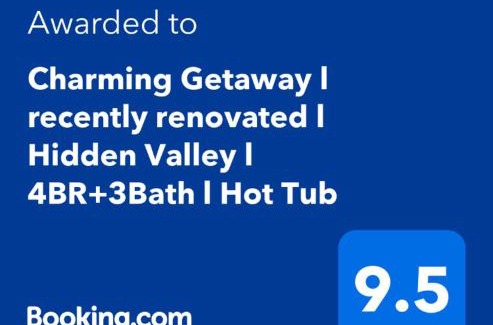 Jefferson Township House | Charming Getaway l recently renovated l Hidden Valley l 4BR+3Bath l Hot Tub