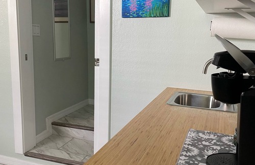 Gulfport Apartment | Charming Gulfport Town Guest Cottage Studio -Walk To Beach -Shops -Restaurants